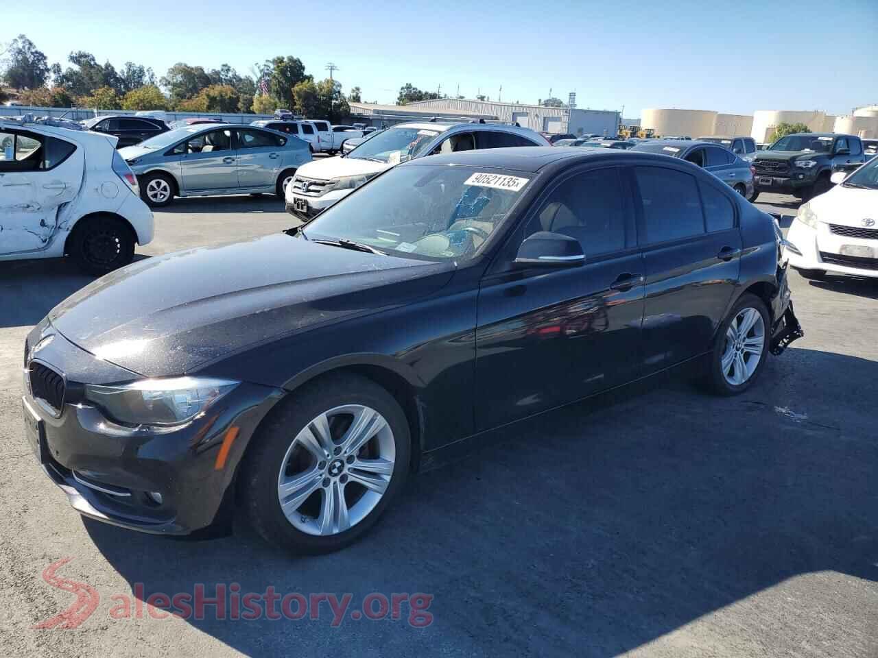 2016 BMW 3 SERIES — VIN WBA8E9G53GNT81556