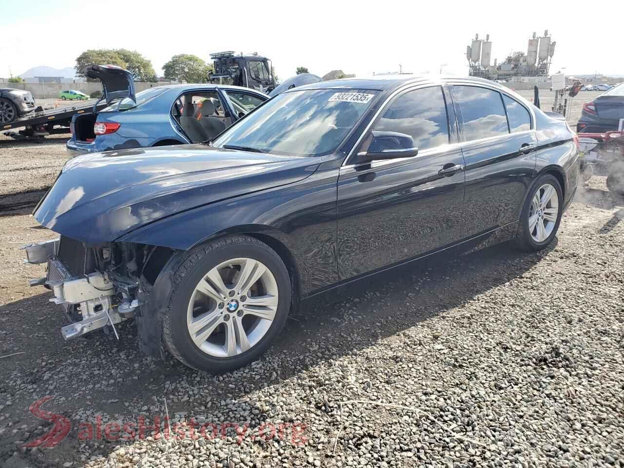 2016 BMW 3 SERIES — VIN WBA8E9G53GNT84215