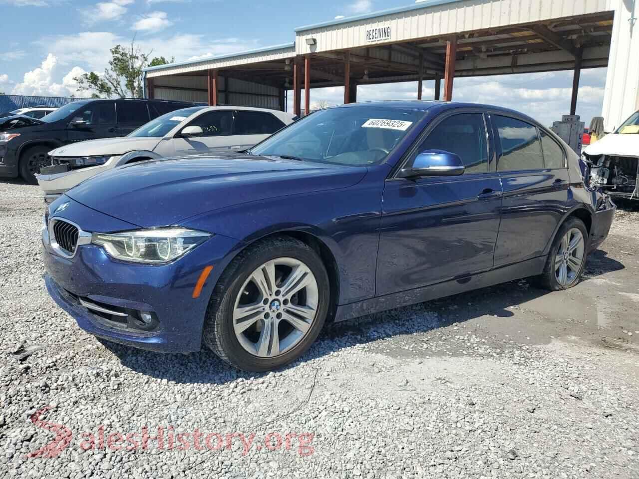 2016 BMW 3 SERIES — VIN WBA8E9G53GNU28312