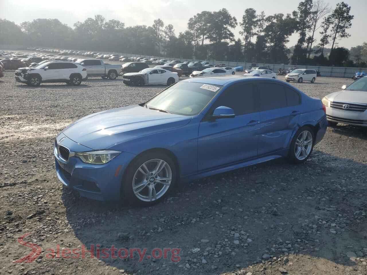 2016 BMW 3 SERIES — VIN WBA8E9G54GNT81940