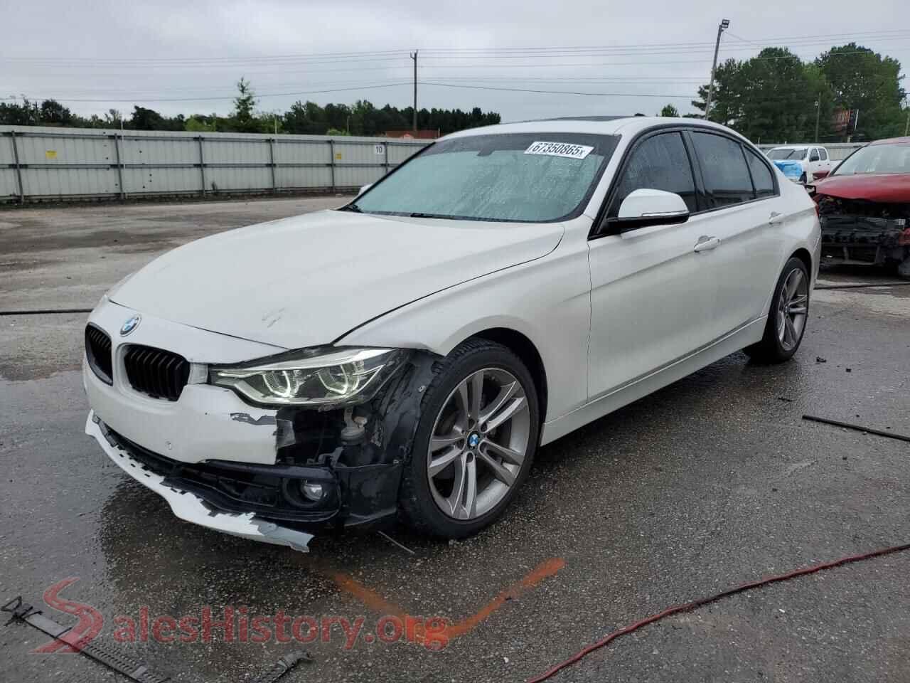 2016 BMW 3 SERIES — VIN WBA8E9G55GNU28151