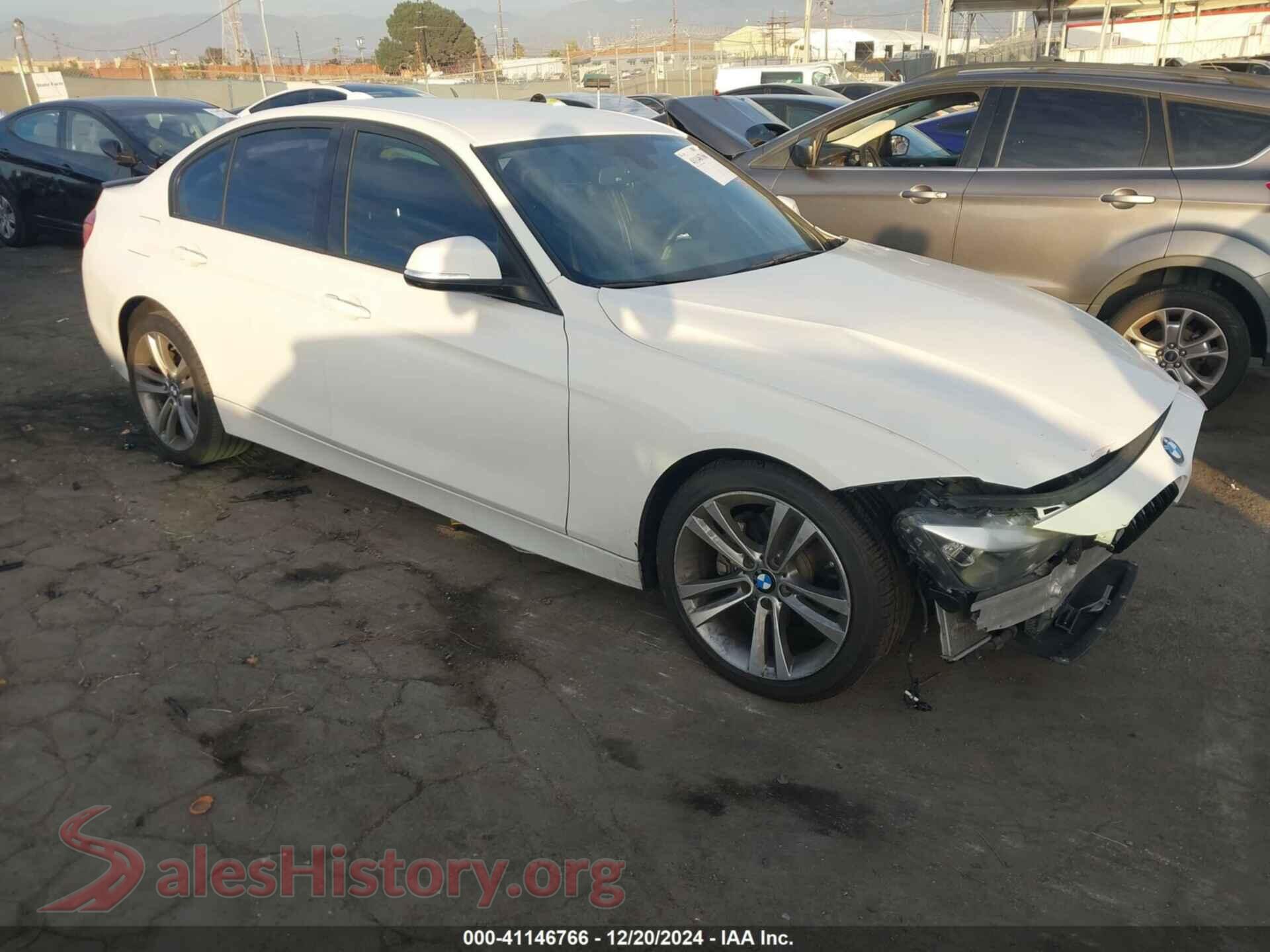 2016 BMW 328I — VIN WBA8E9G56GNT43335
