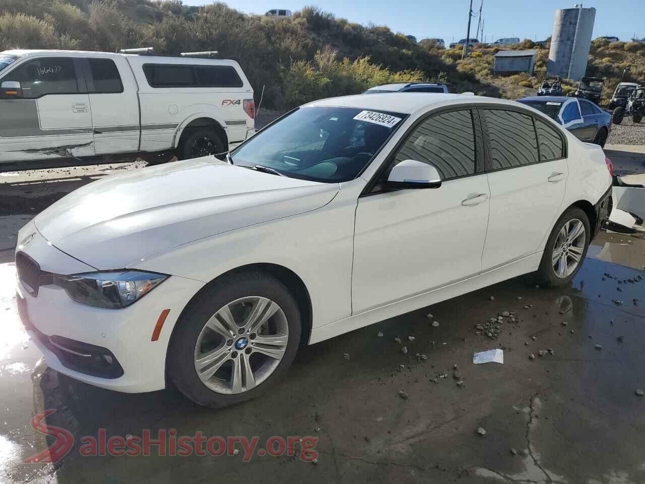 2016 BMW 3 SERIES — VIN WBA8E9G56GNU28658
