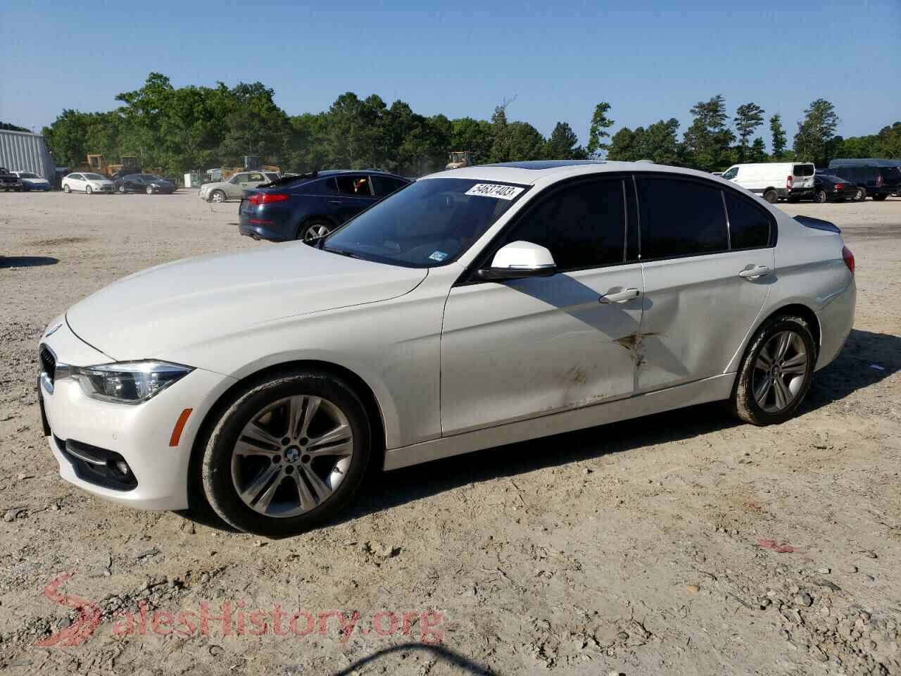 2016 BMW 3 SERIES — VIN WBA8E9G57GNT47832