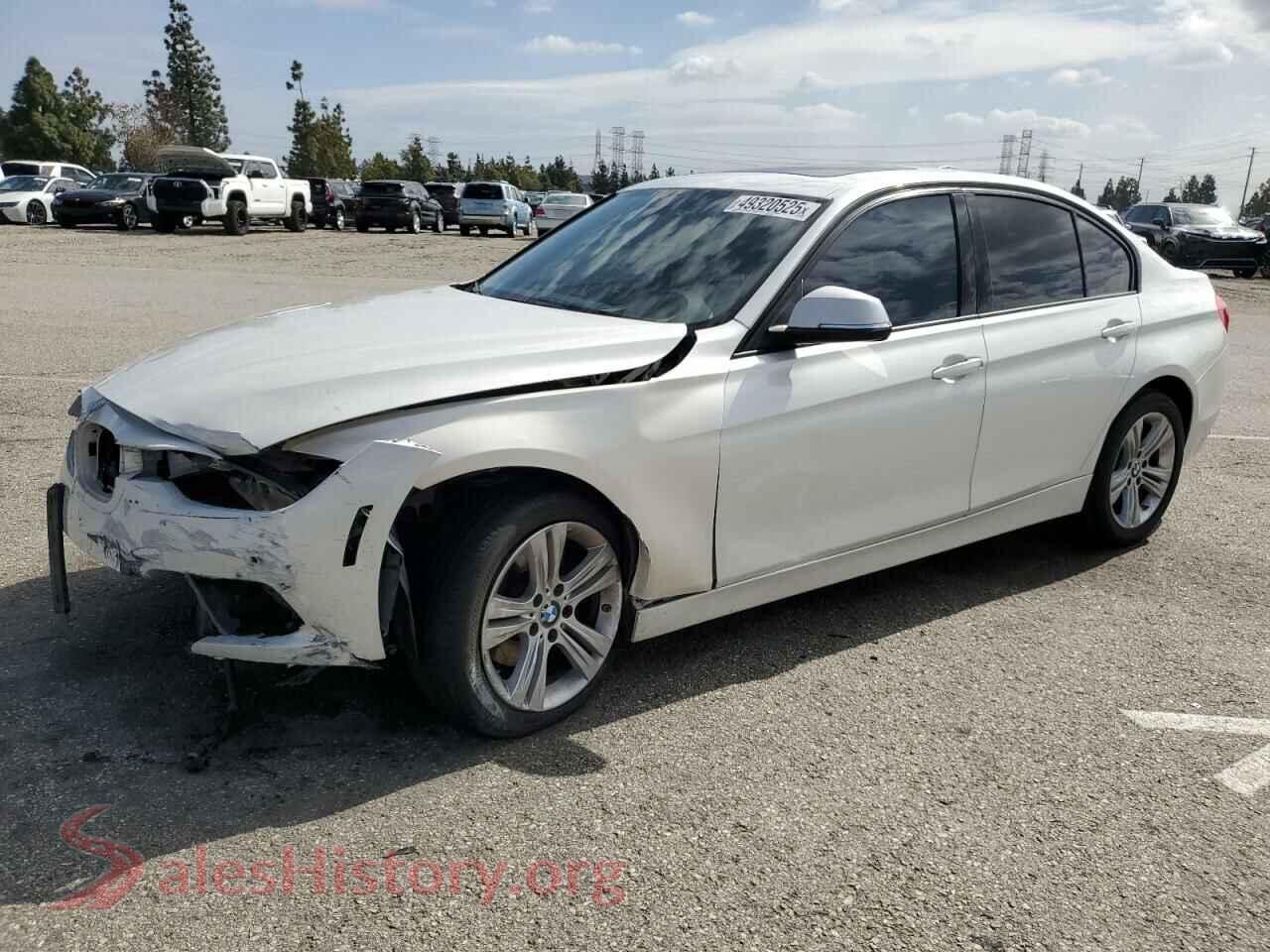 2016 BMW 3 SERIES — VIN WBA8E9G58GNT45622