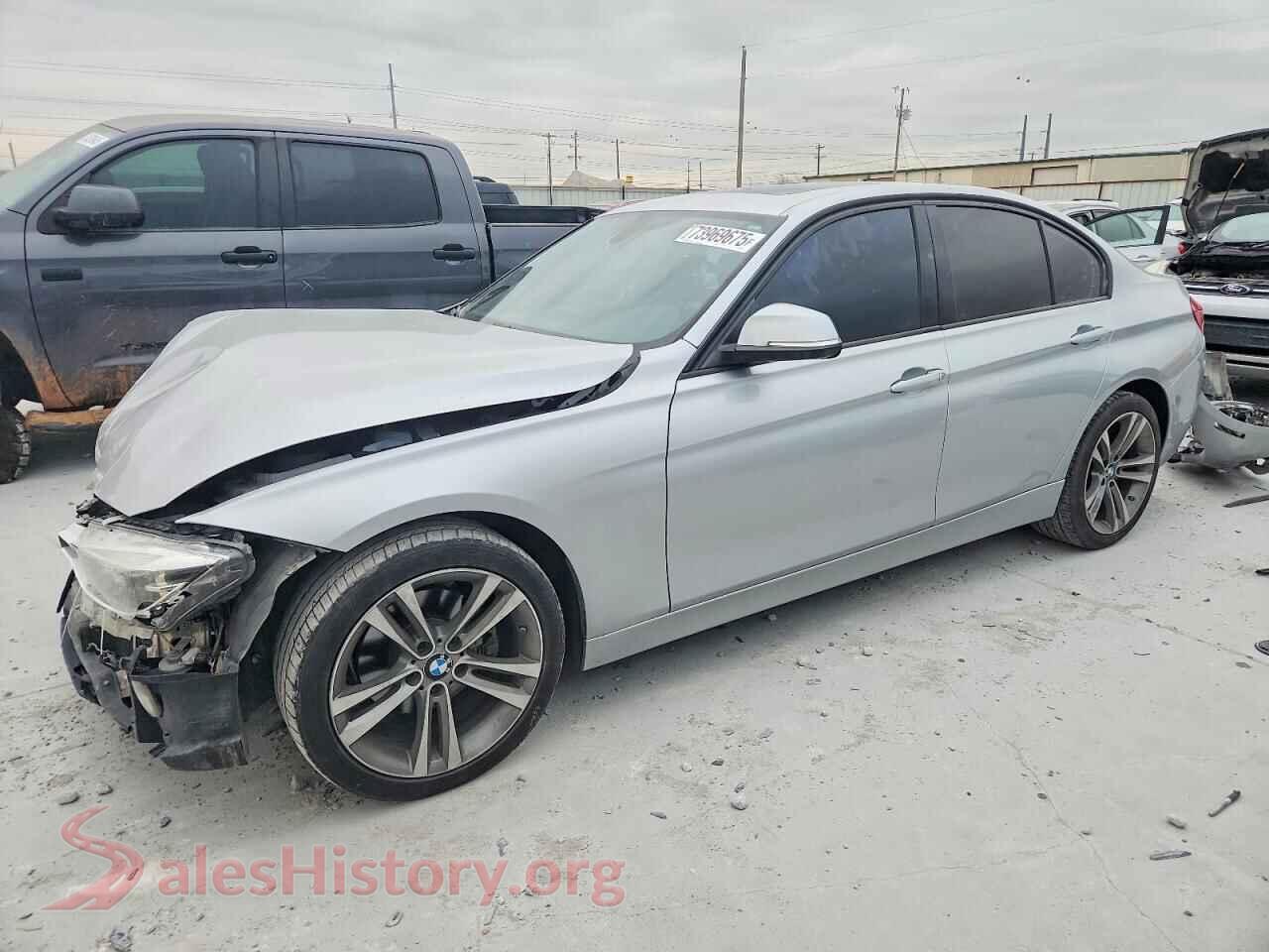 2016 BMW 3 SERIES — VIN WBA8E9G59GNT45449