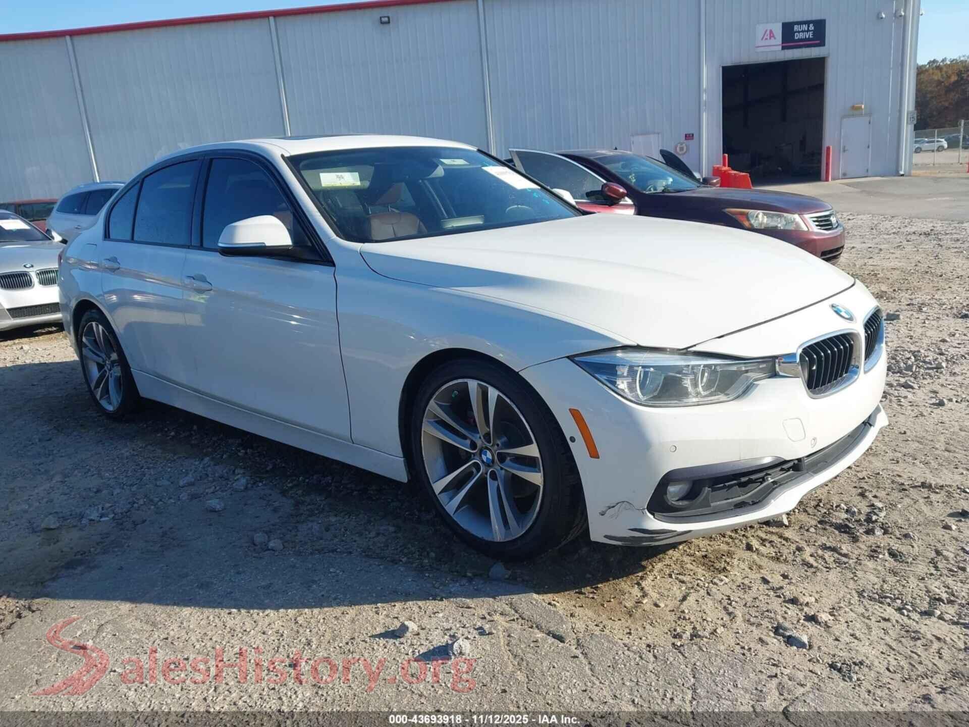 2016 BMW 328I — VIN WBA8E9G59GNT81657