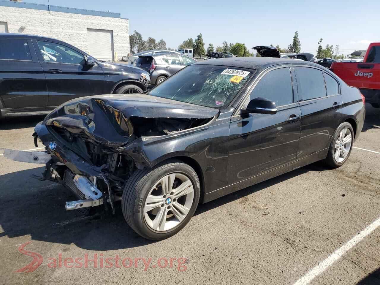 2016 BMW 3 SERIES — VIN WBA8E9G5XGNT45346