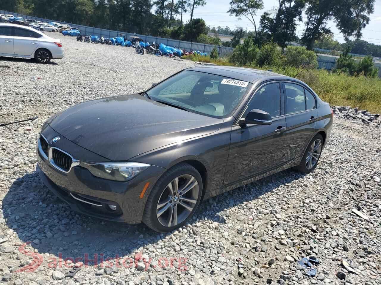 2016 BMW 3 SERIES — VIN WBA8E9G5XGNT81442