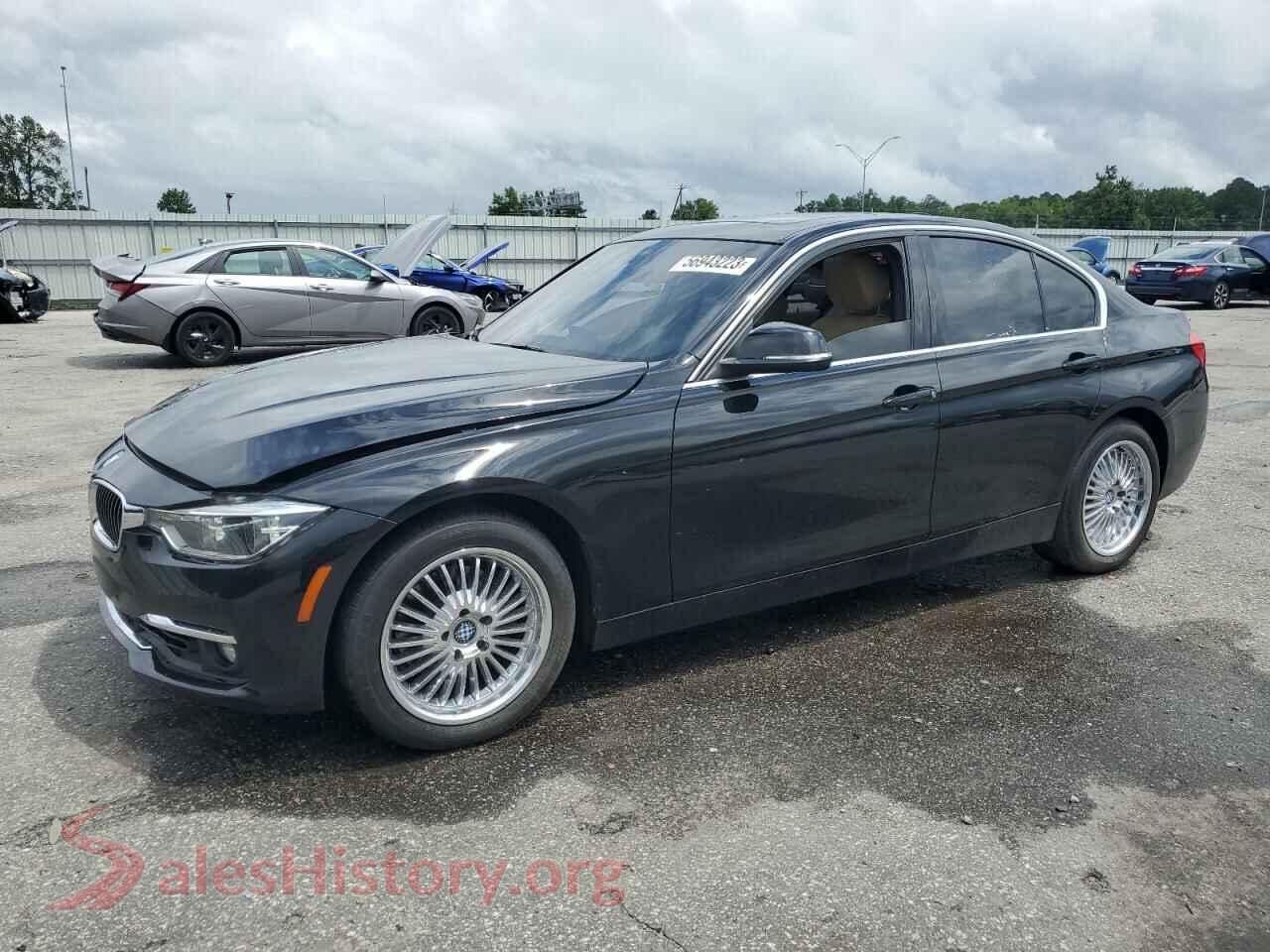 2016 BMW 3 SERIES — VIN WBA8E9G5XGNU29747