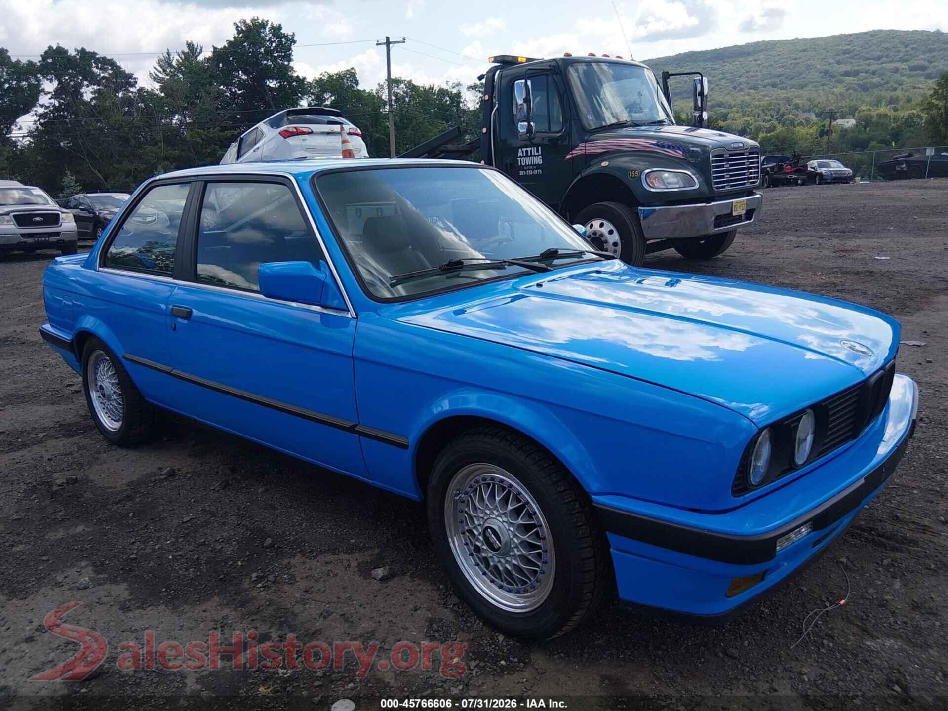 1988 BMW 325 — VIN WBAAA1308J4141831