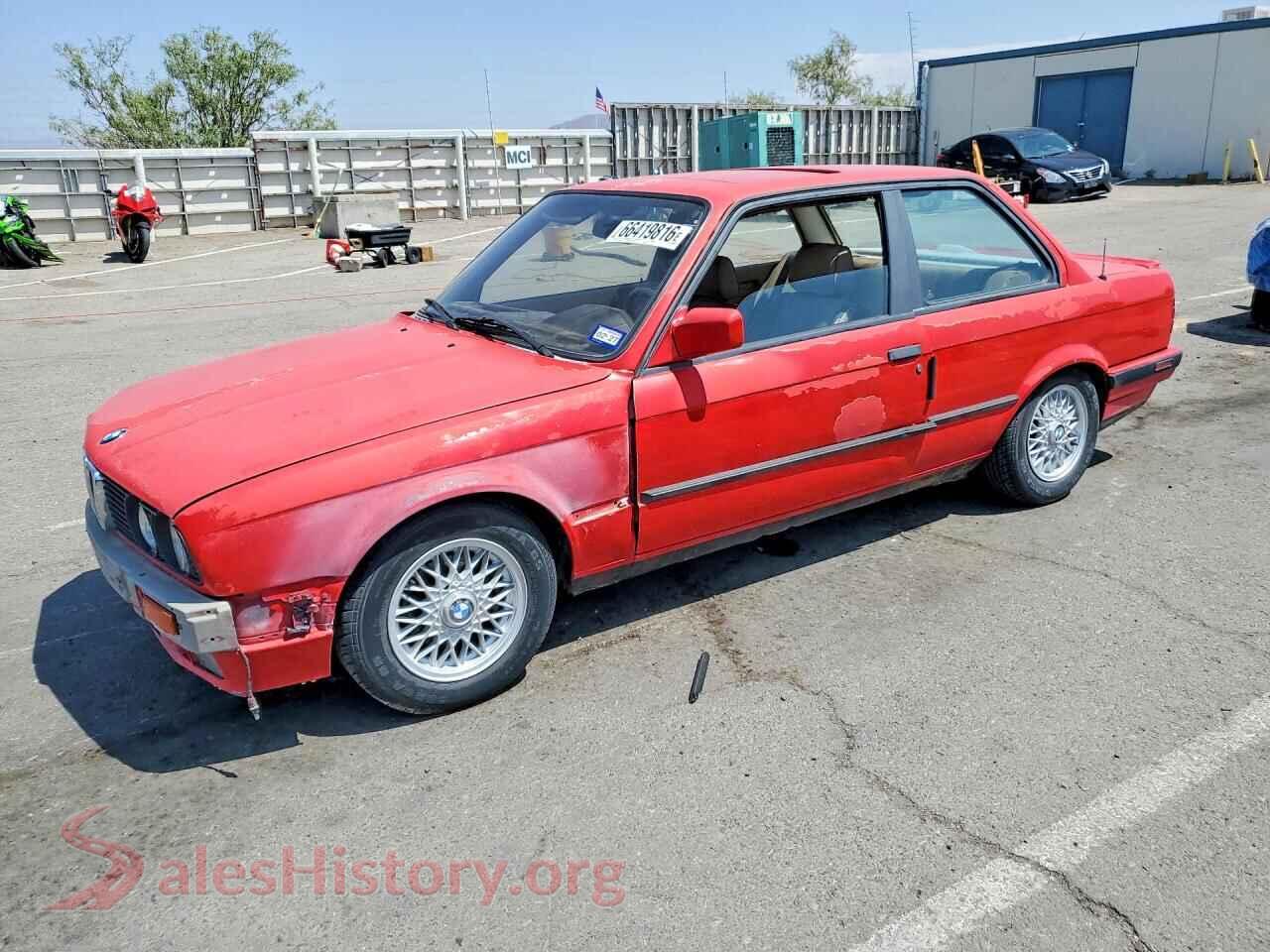 1991 BMW 3 SERIES — VIN WBAAF9319MEE68510