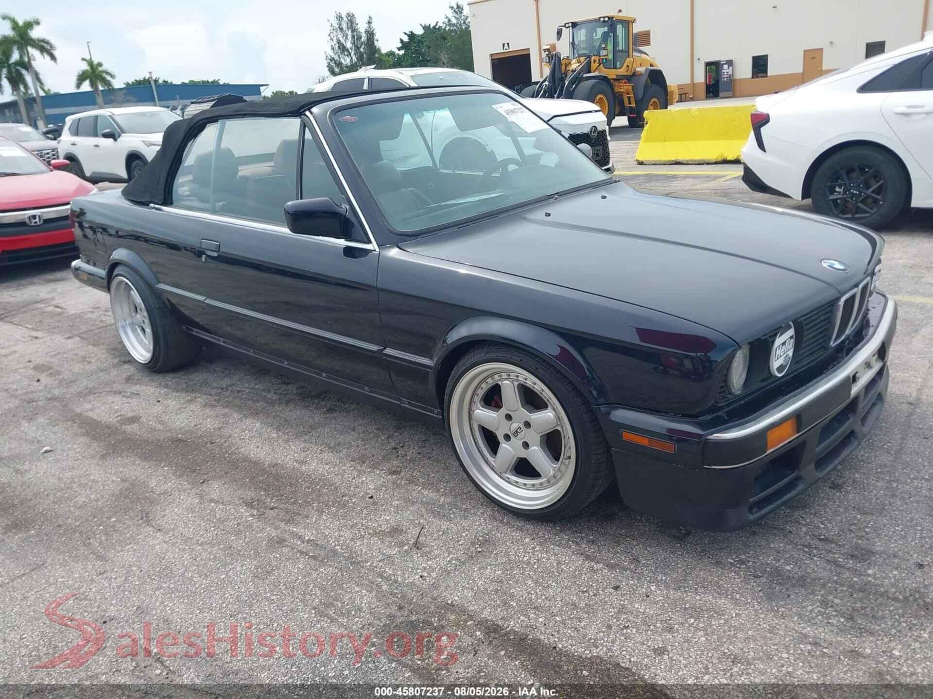 1988 BMW 325 — VIN WBABB1305J8273097