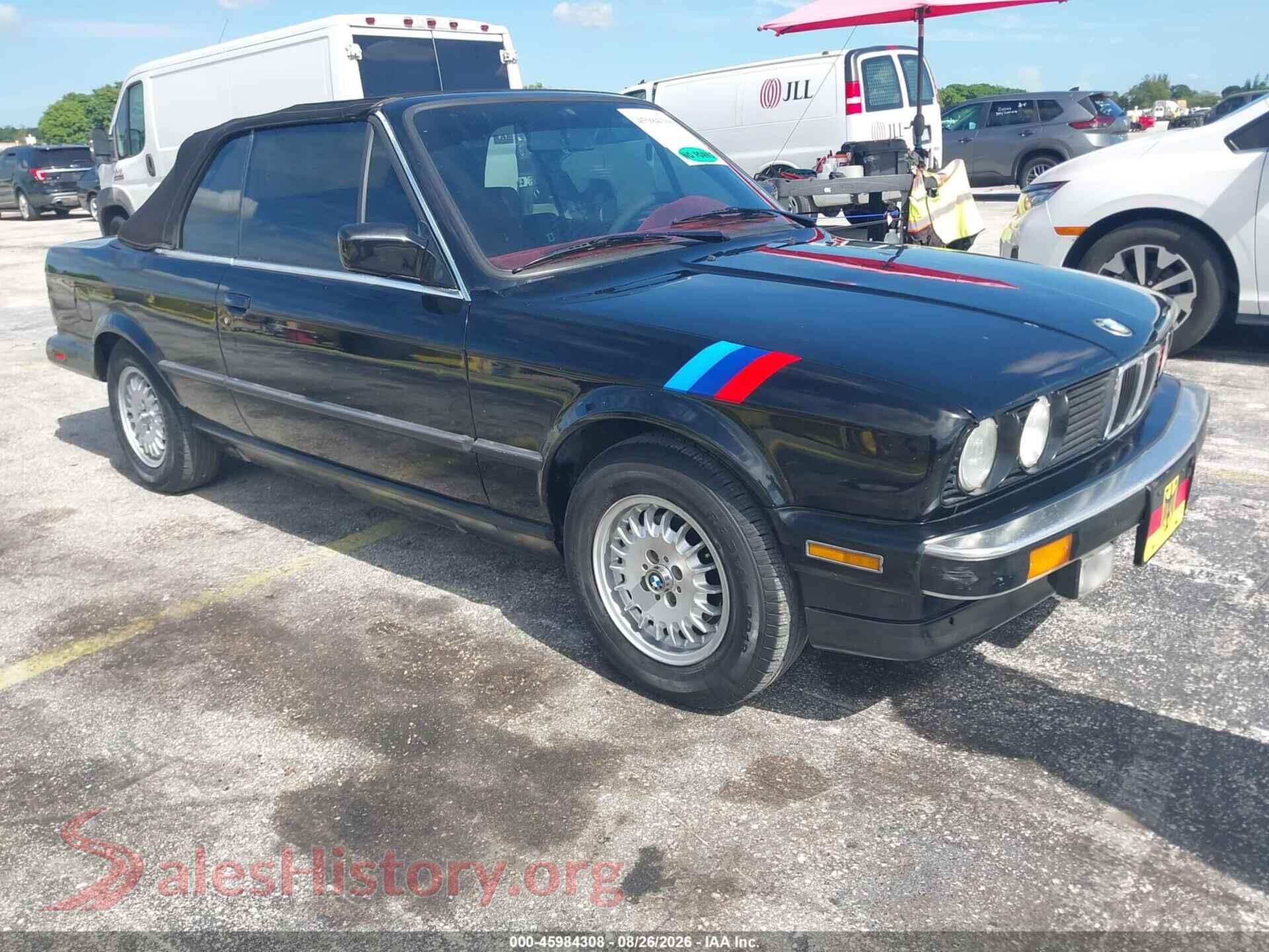 1988 BMW 325 — VIN WBABB1306J1930773