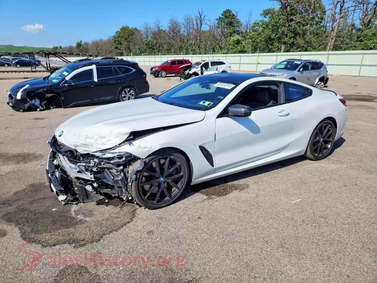 2021 BMW M8 — VIN WBABC4C09MCF23363