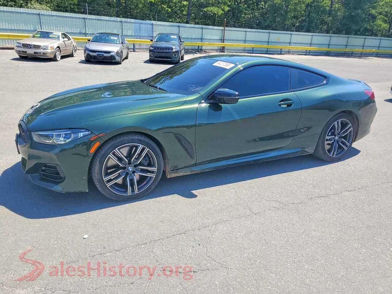 2025 BMW M8 — VIN WBABC4C09SCU36234