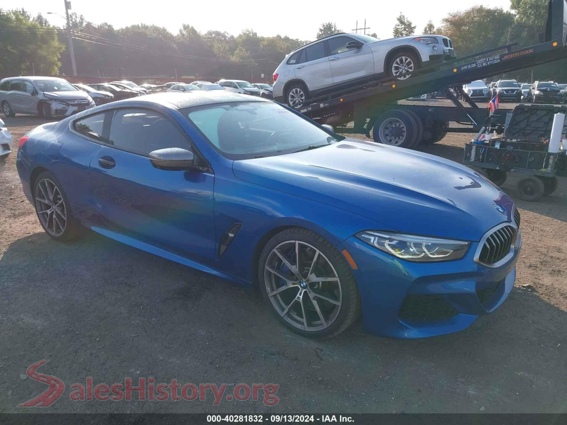2019 BMW M850I — VIN WBABC4C50KBU96453