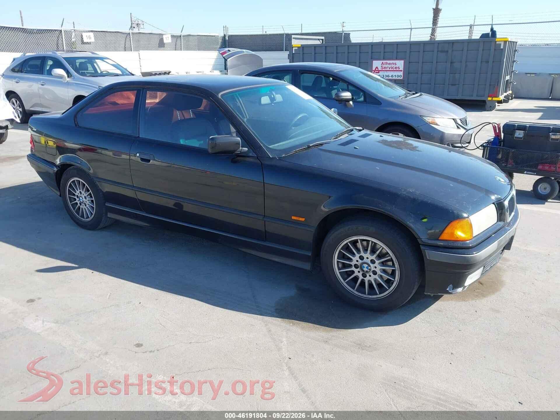 1997 BMW 318IS — VIN WBABE8325VEY31216