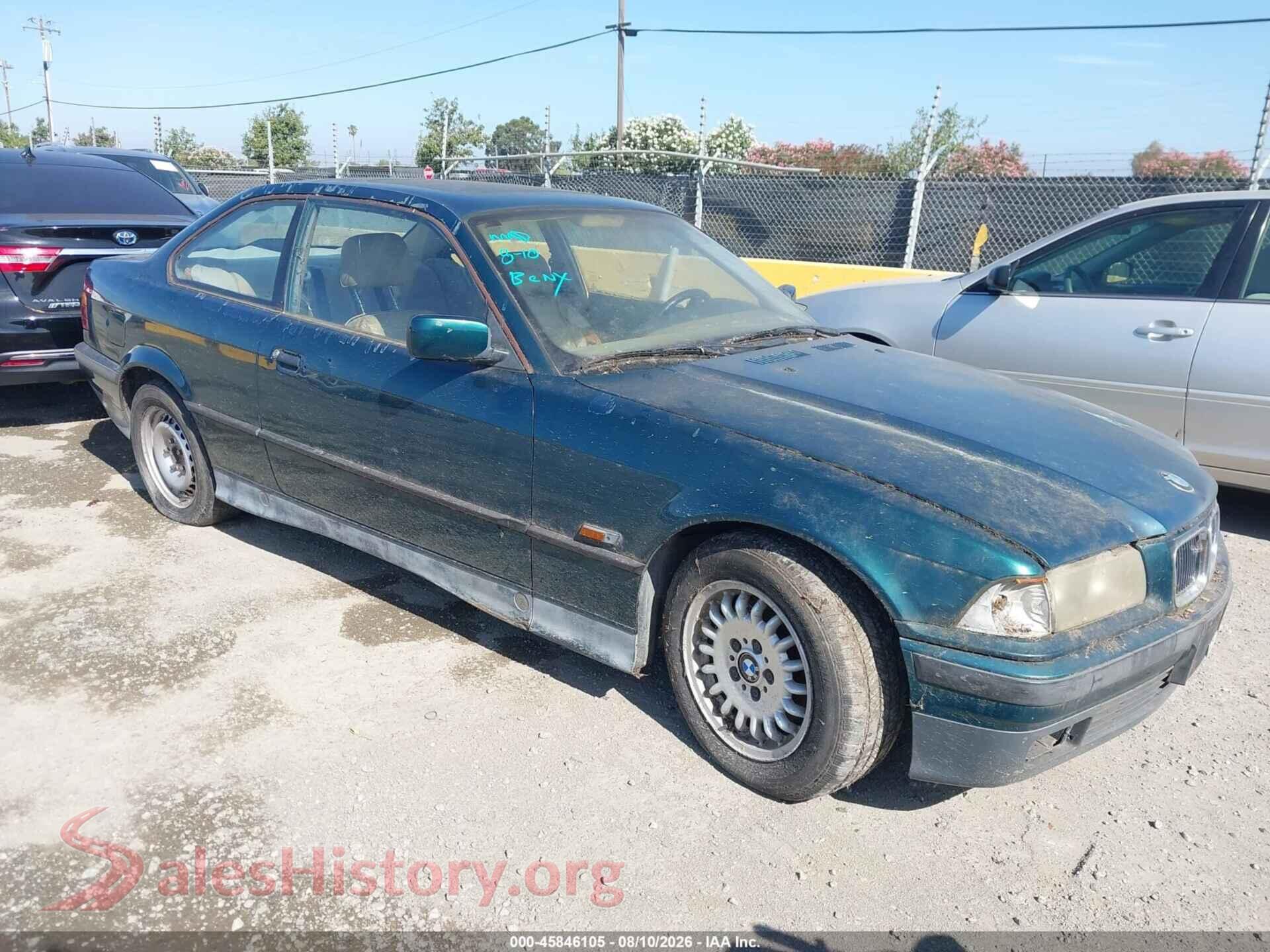 1995 BMW 325 — VIN WBABF432XSEK16145