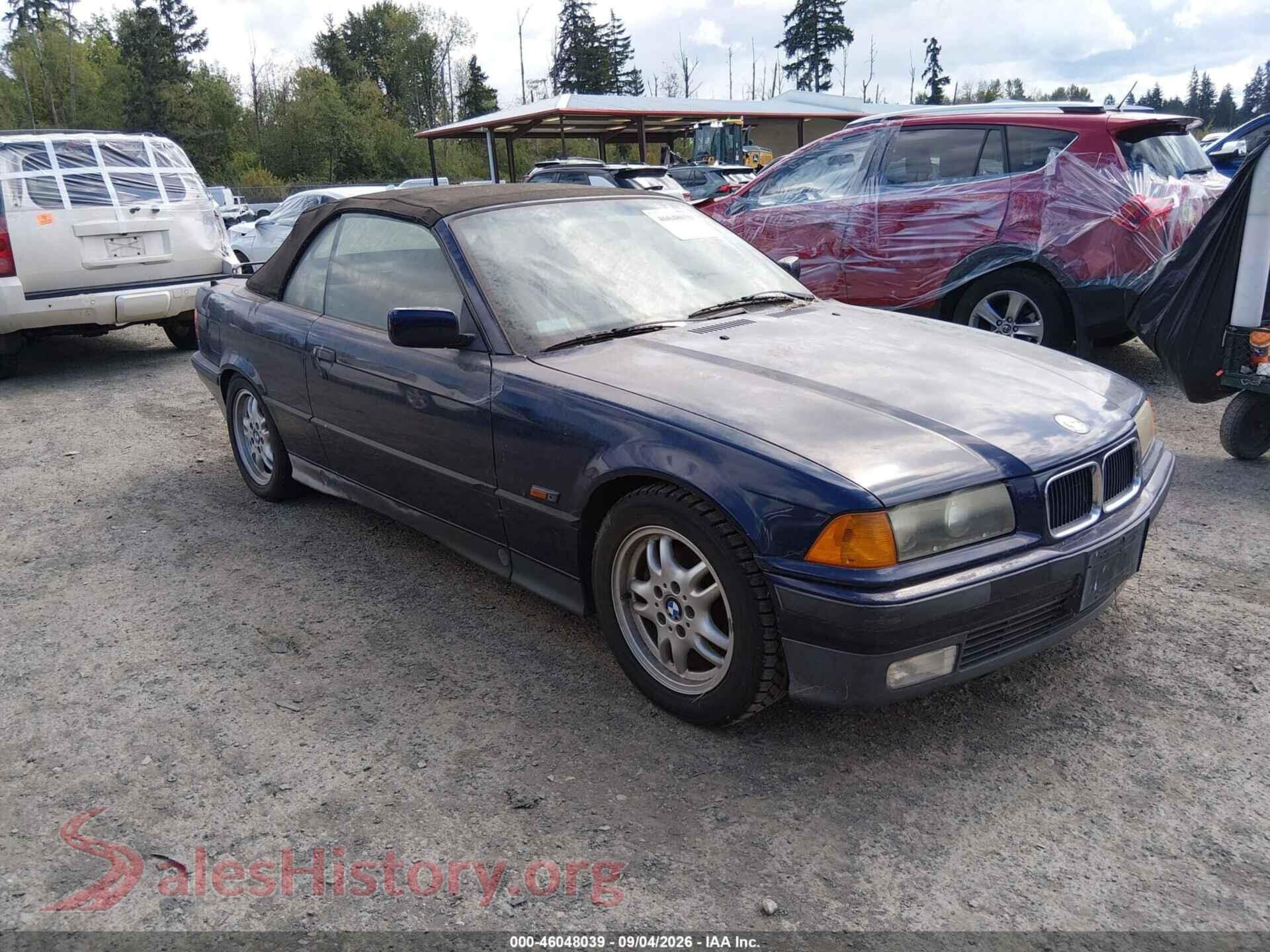 1995 BMW 325 — VIN WBABJ5322SJC82929