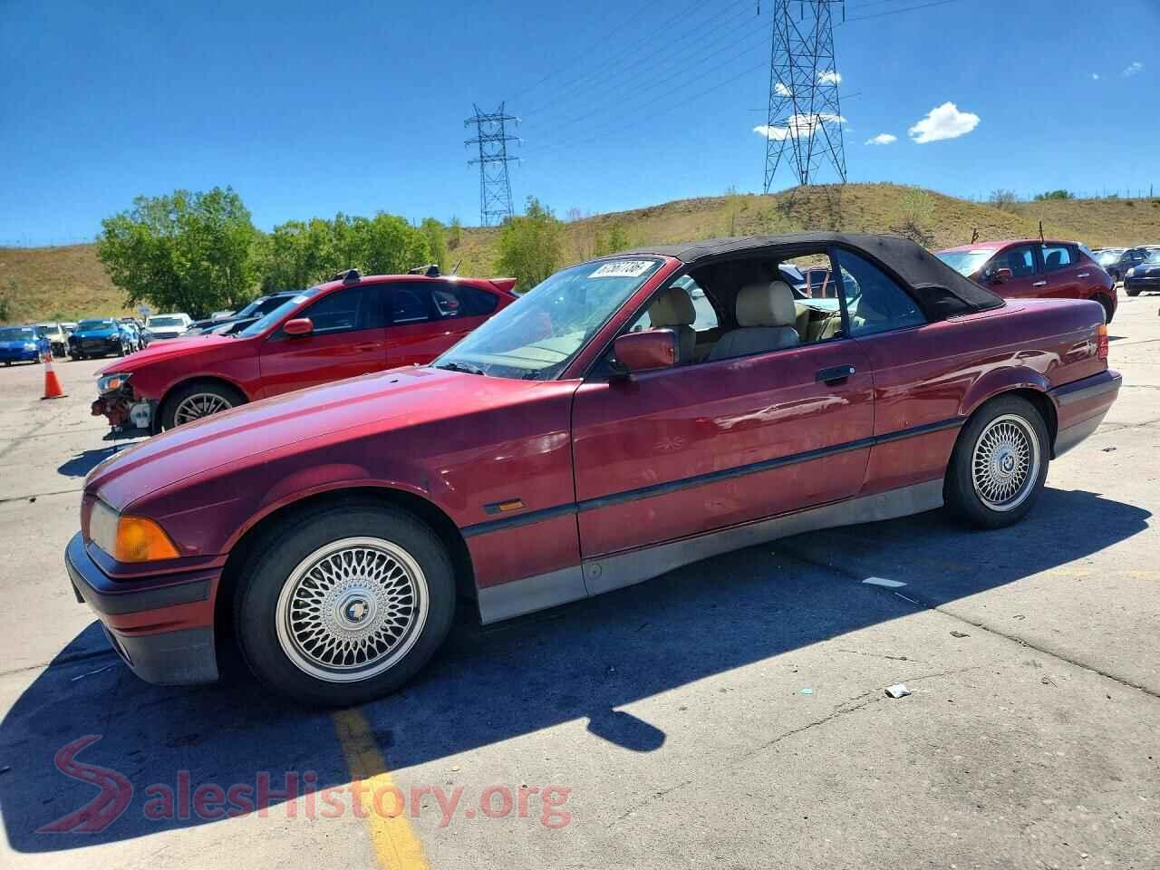 1994 BMW 3 SERIES — VIN WBABJ6326RJD36572
