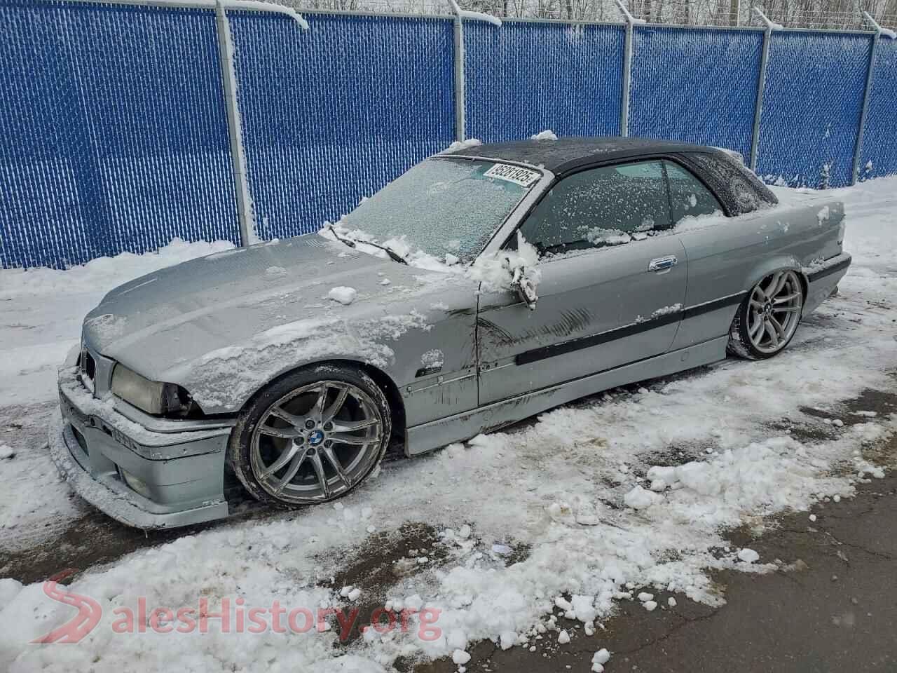 1996 BMW 328I CABRI — VIN WBABK7324TET61244