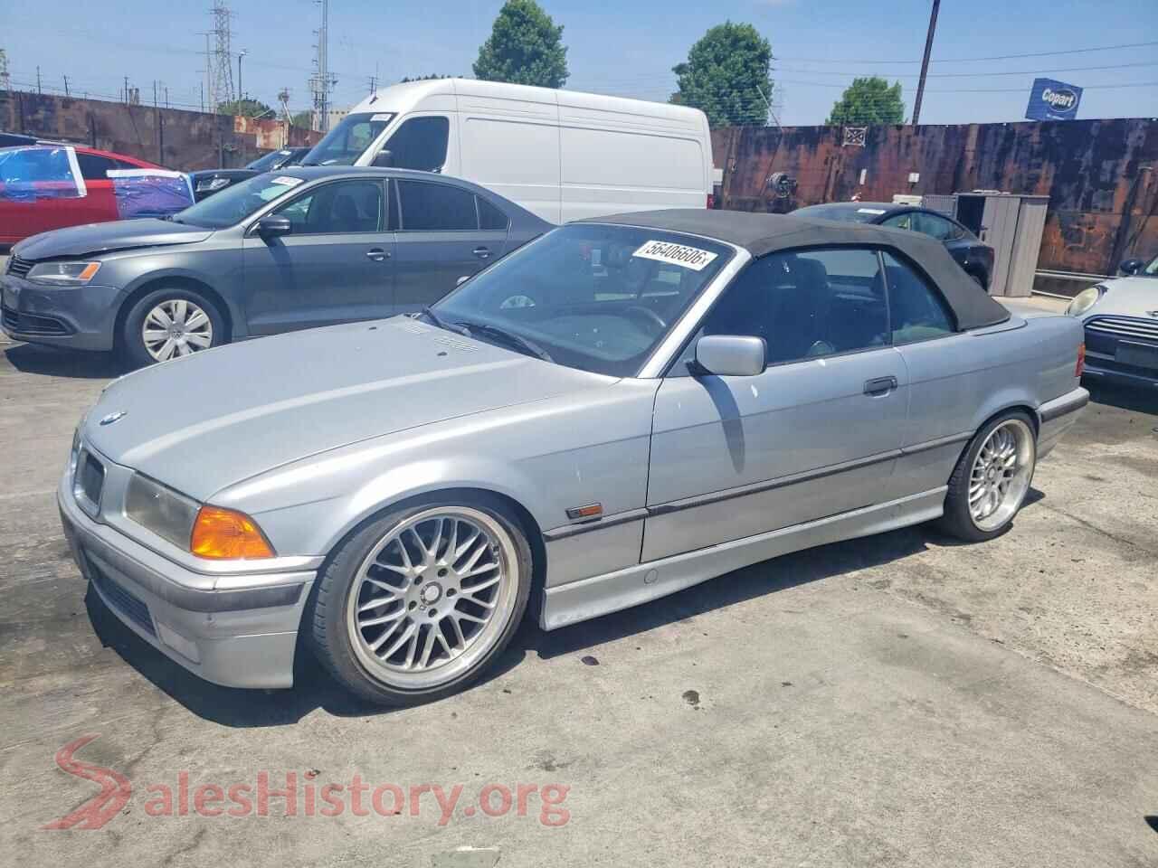1996 BMW 3 SERIES — VIN WBABK8329TET94083