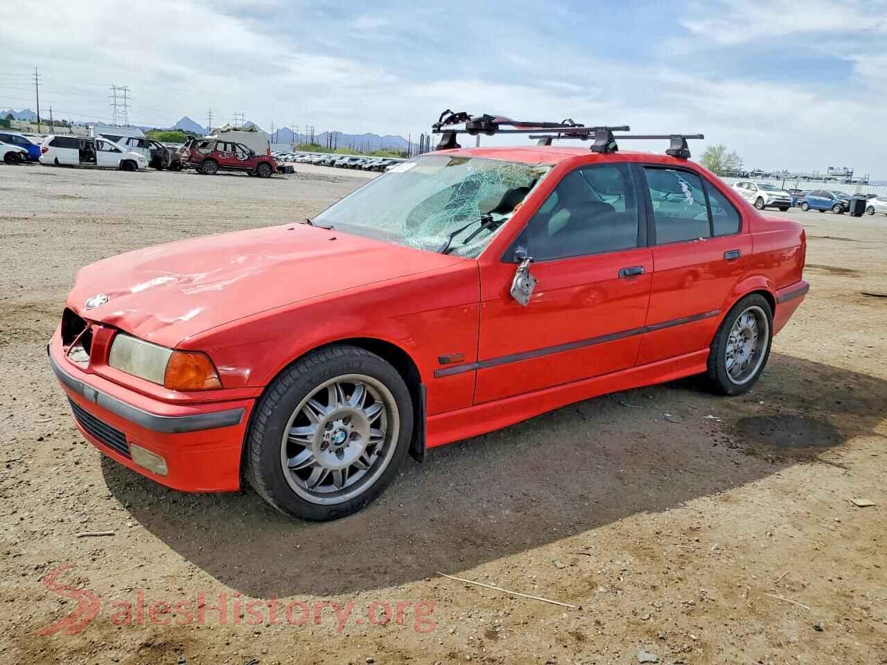 1996 BMW 3 SERIES — VIN WBACD4323TAV44154