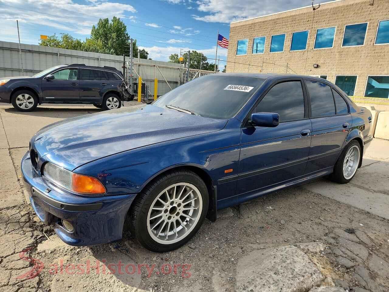 2000 BMW 5 SERIES — VIN WBADN5340YGC94744