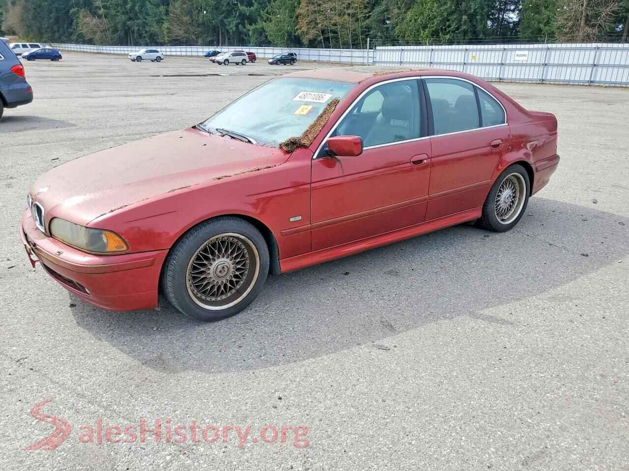 2001 BMW 5 SERIES — VIN WBADT43431GX20140