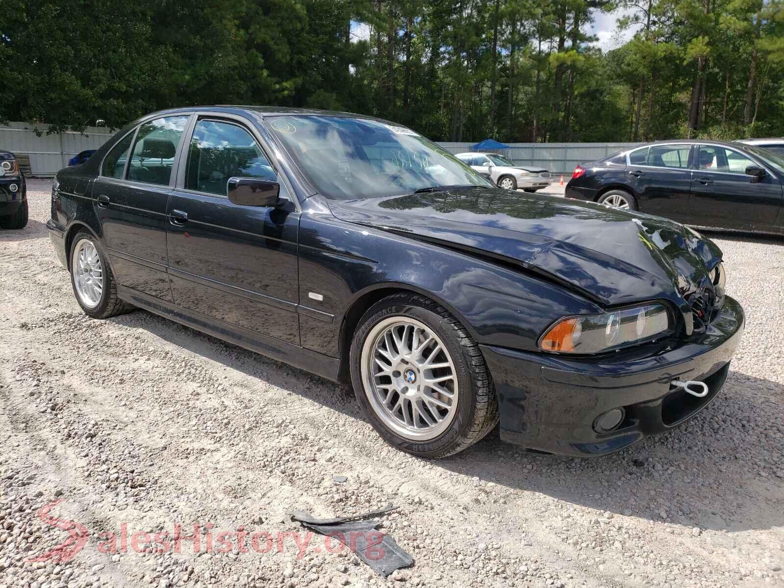 2002 BMW 5 SERIES — VIN WBADT63472CH96922