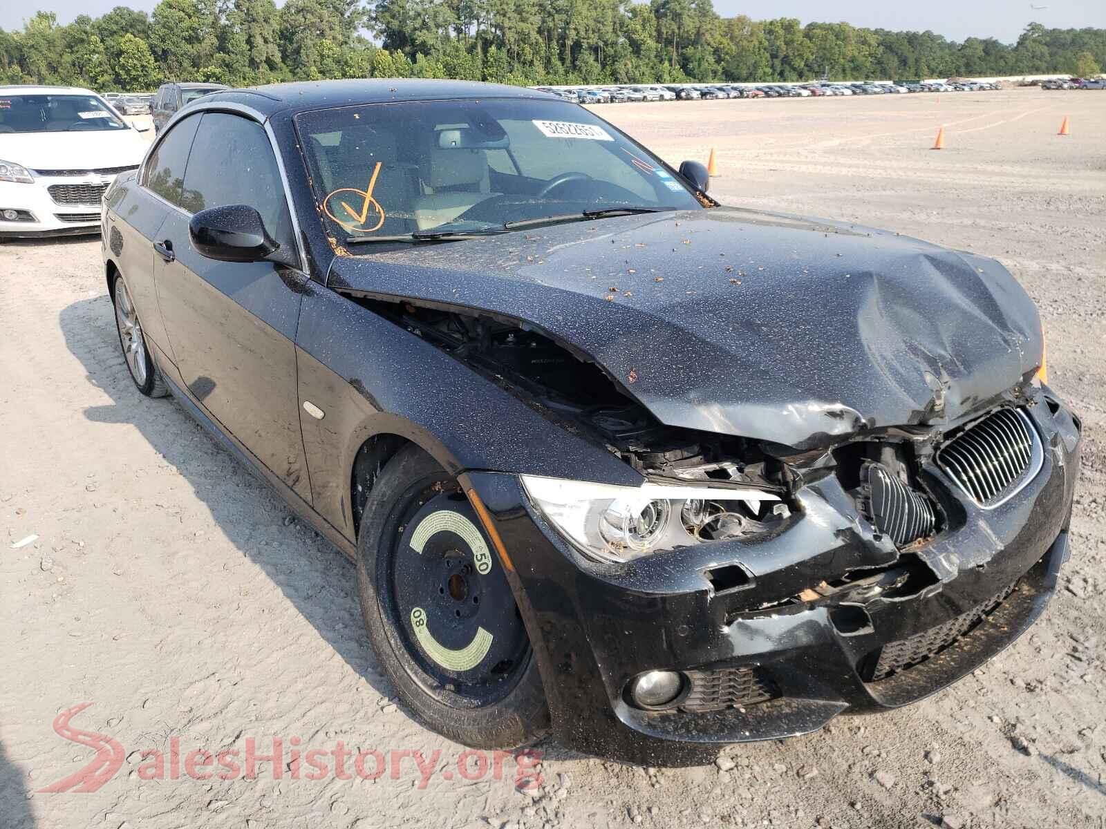 2012 BMW 3 SERIES — VIN WBADW3C50CE823203