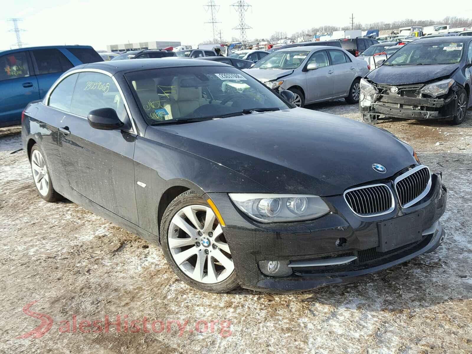 2011 BMW 3 SERIES — VIN WBADW3C58BE538845