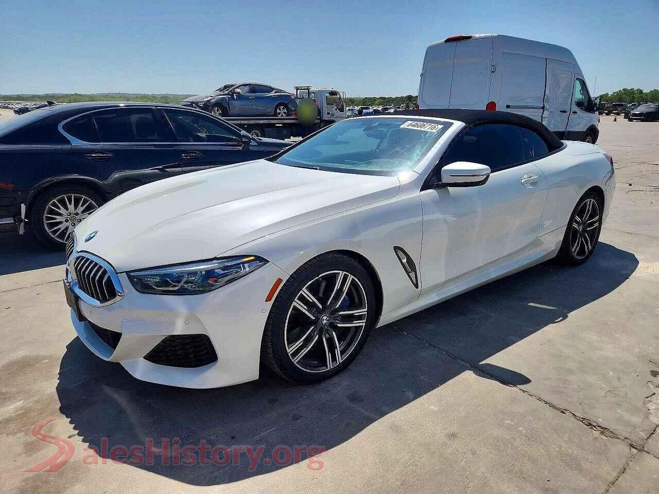 2022 BMW 8 SERIES — VIN WBADZ2C06NCH07866