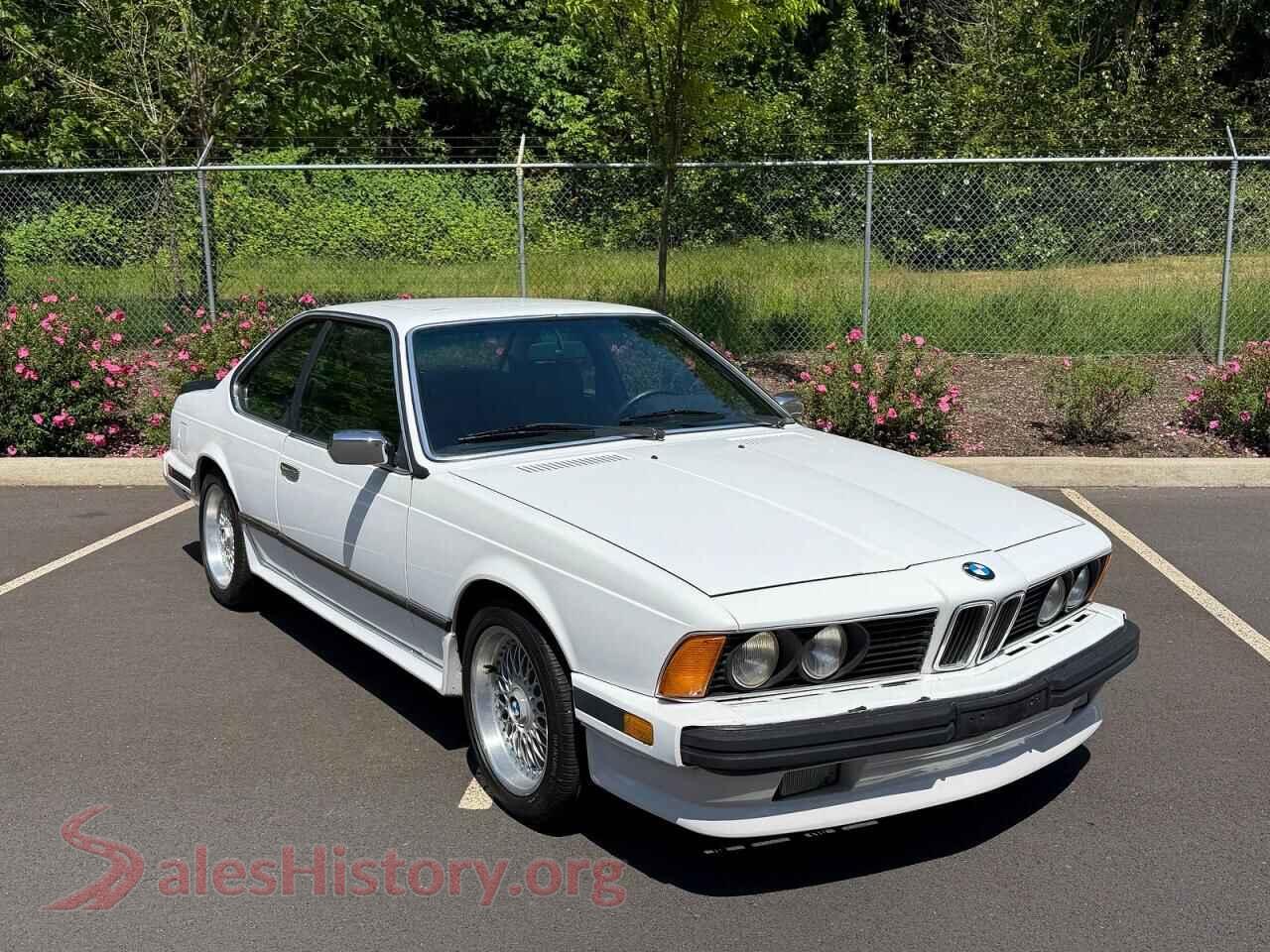 1982 BMW 6 SERIES — VIN WBAEB3606C7505218