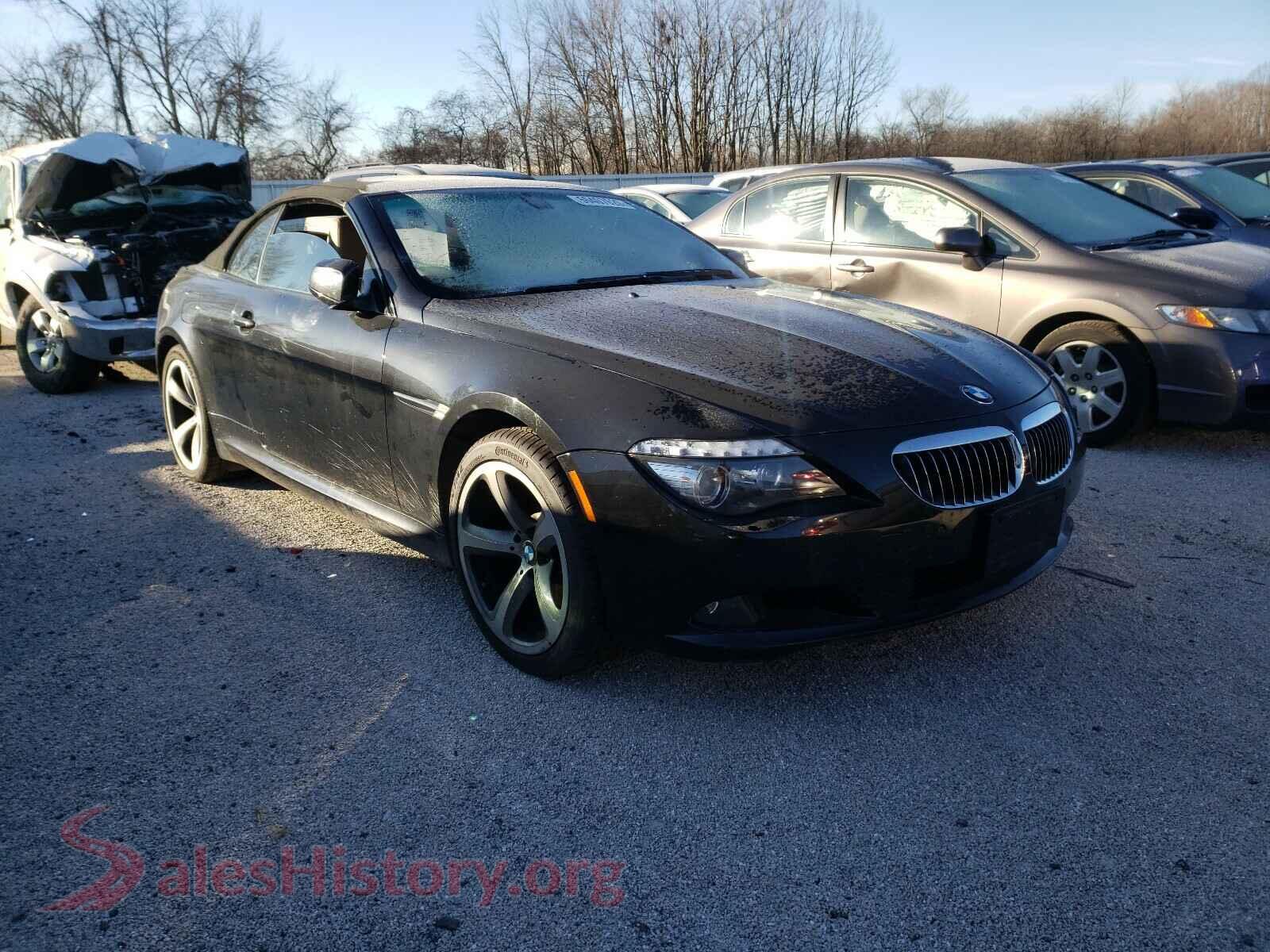 2010 BMW 6 SERIES — VIN WBAEB5C53AC225238