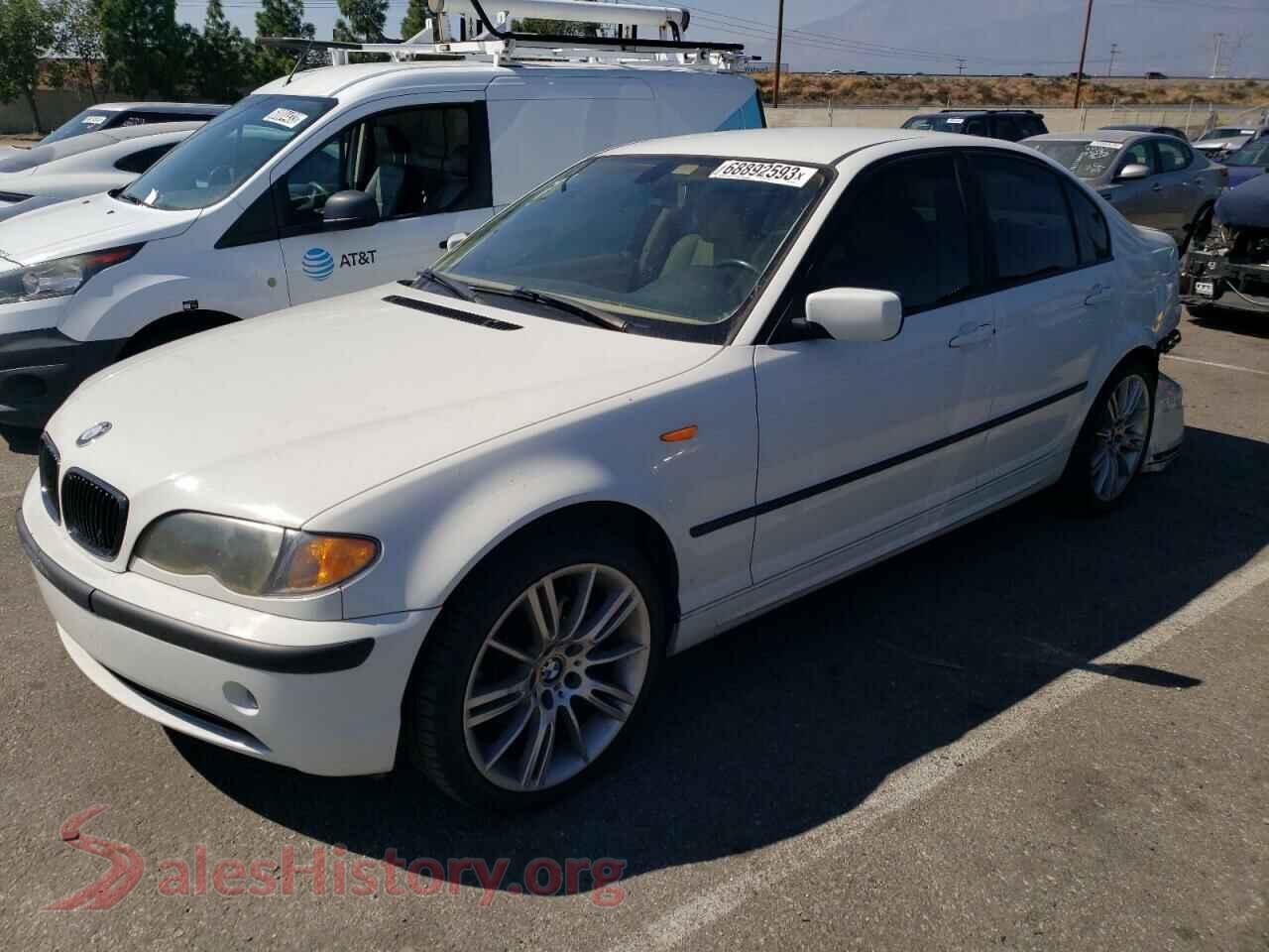 2004 BMW 3 SERIES — VIN WBAEV33454KL62730