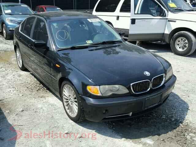 2002 BMW 3 SERIES — VIN WBAEV53432KM16826