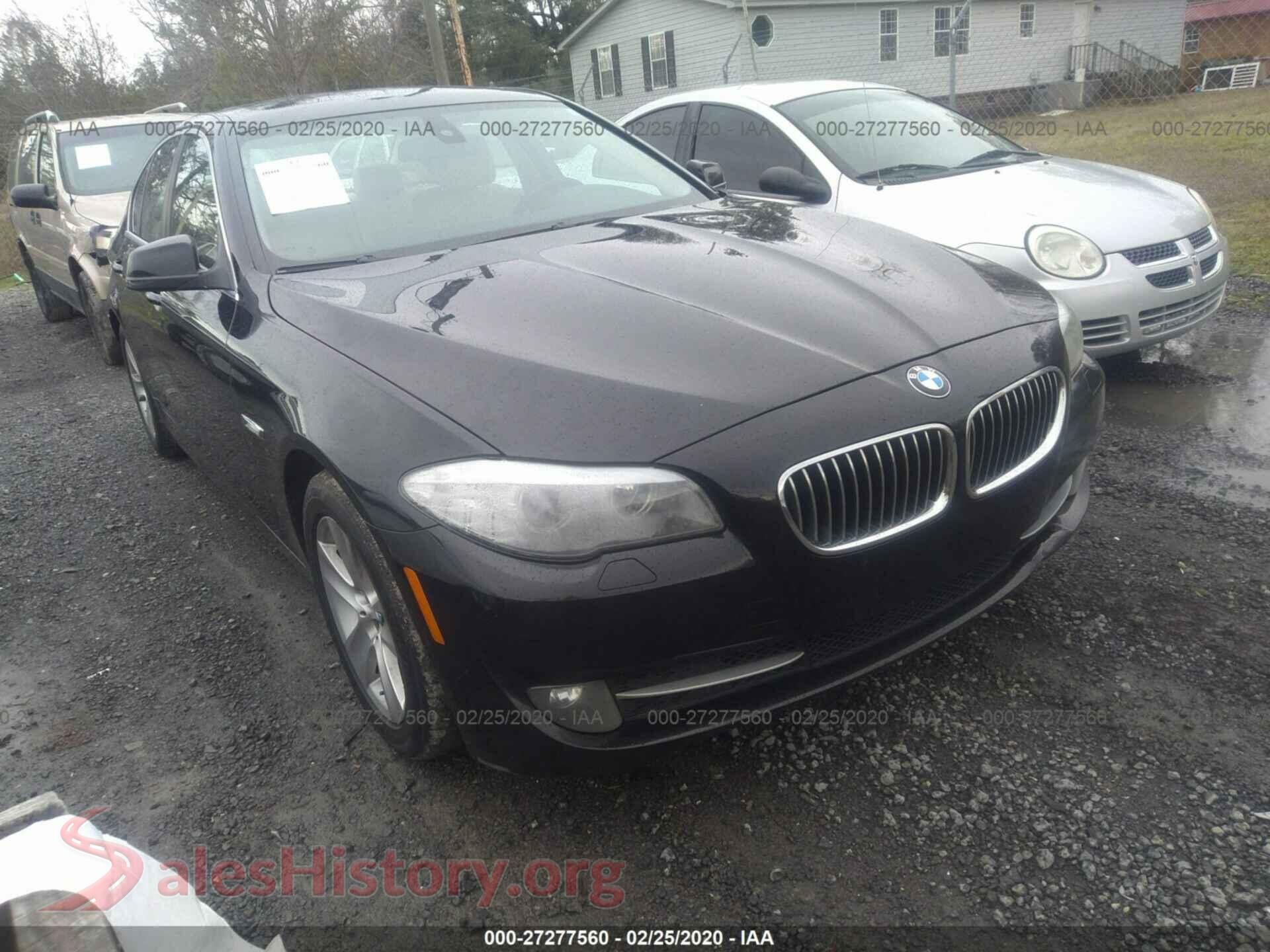 2011 BMW 528 — VIN WBAFR1C52BC743626