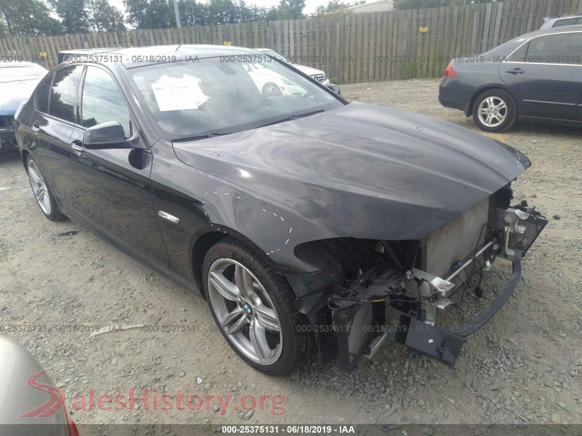 2013 BMW 535 — VIN WBAFR7C51DC818600