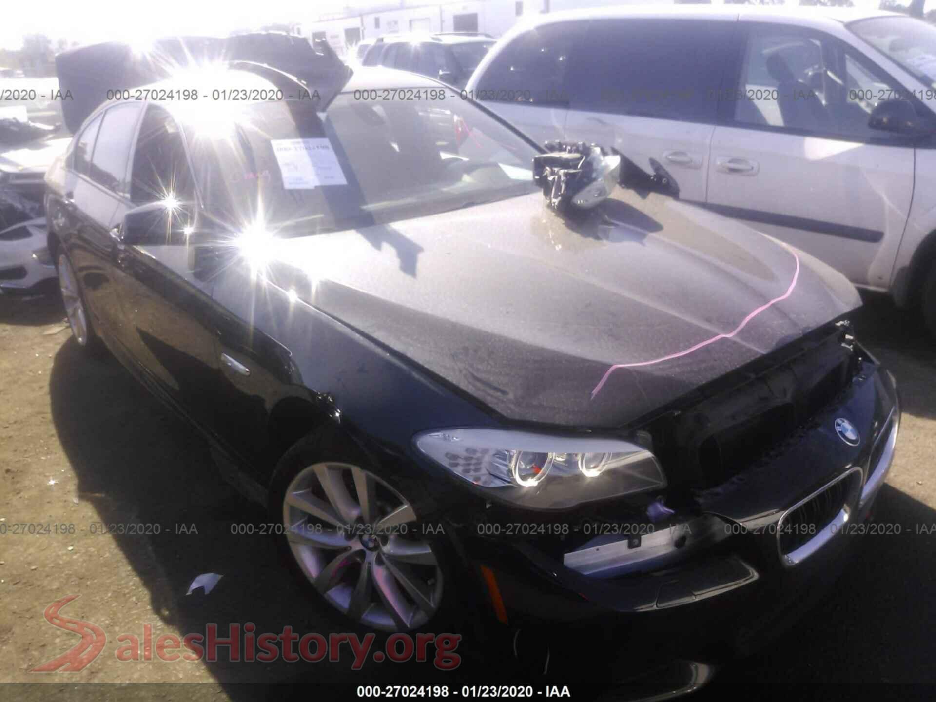 2012 BMW 535 — VIN WBAFR7C55CC809302