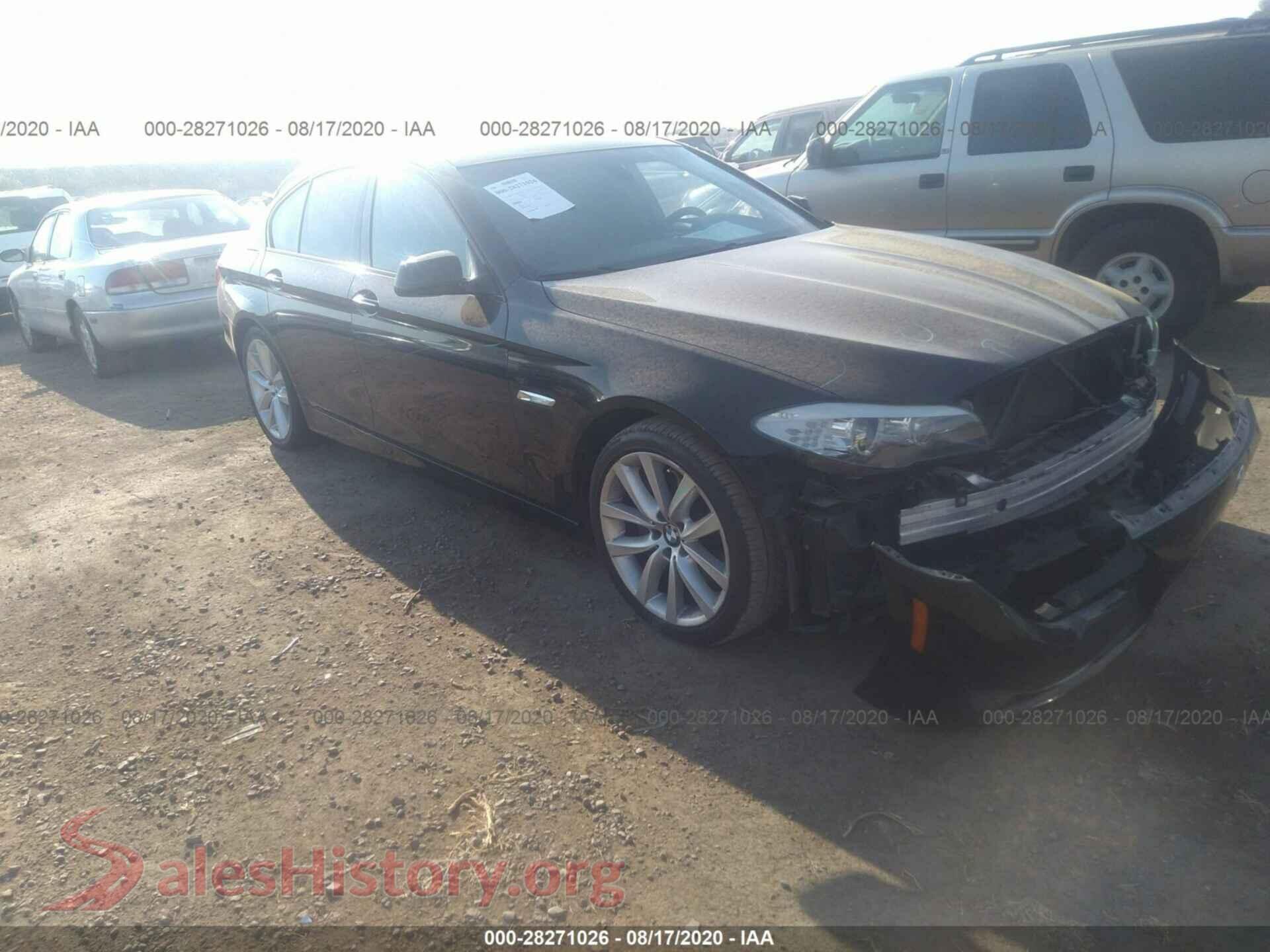 2011 BMW 5 SERIES — VIN WBAFR7C56BC601802