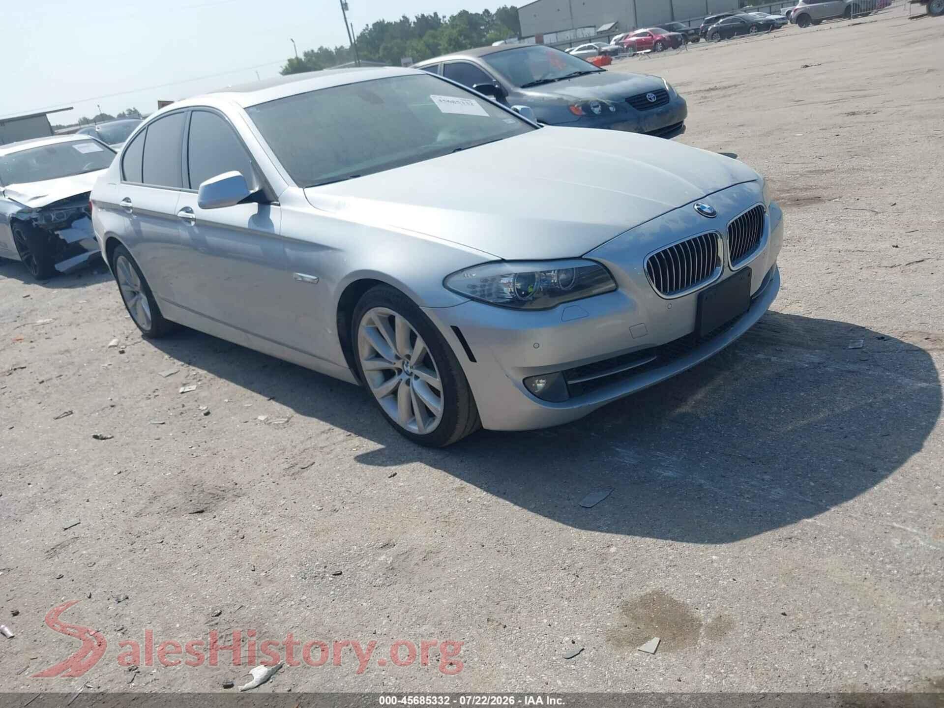2012 BMW 535I — VIN WBAFR7C57CC814551