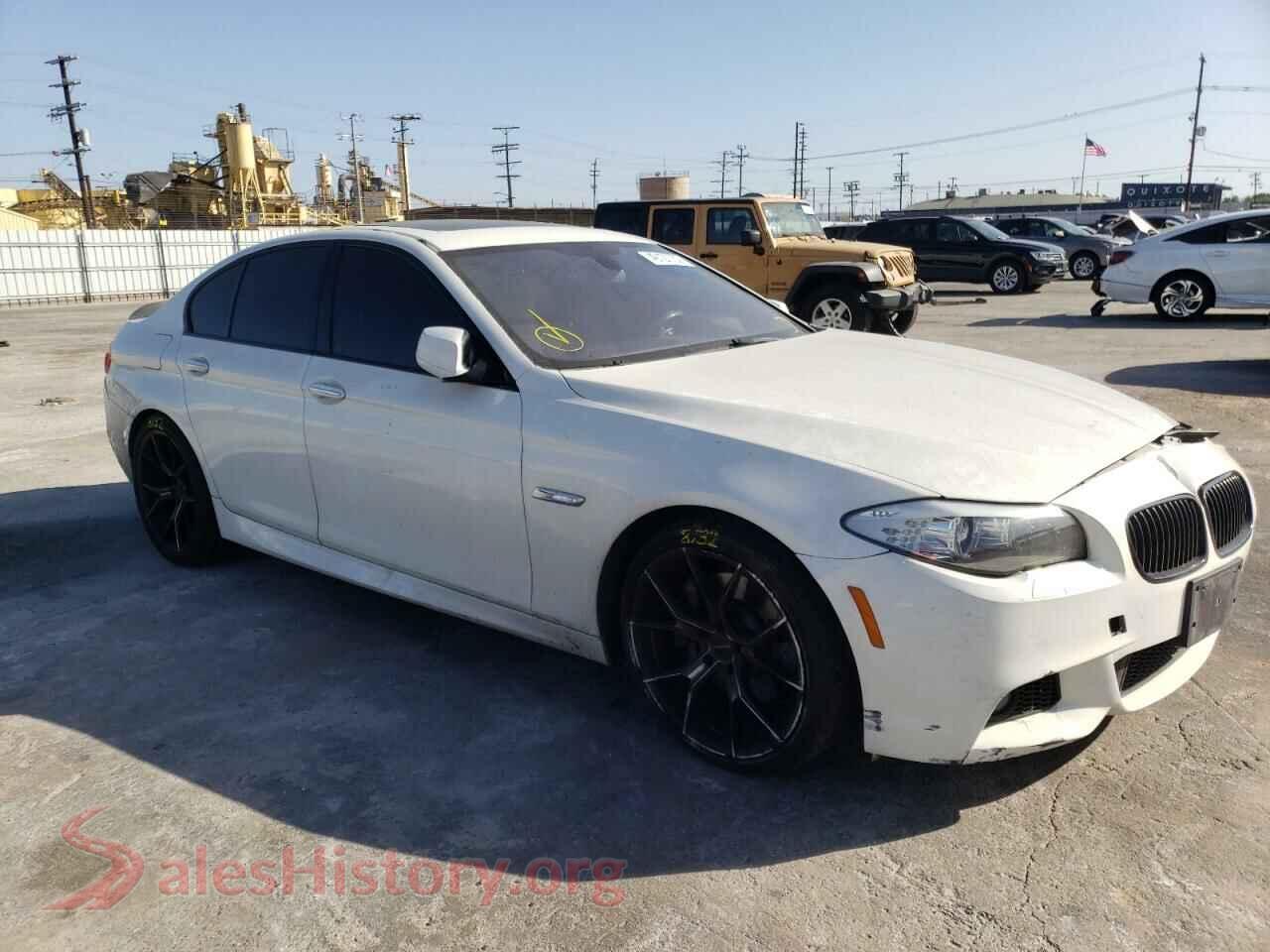 2013 BMW 5 SERIES — VIN WBAFR7C58DC817668