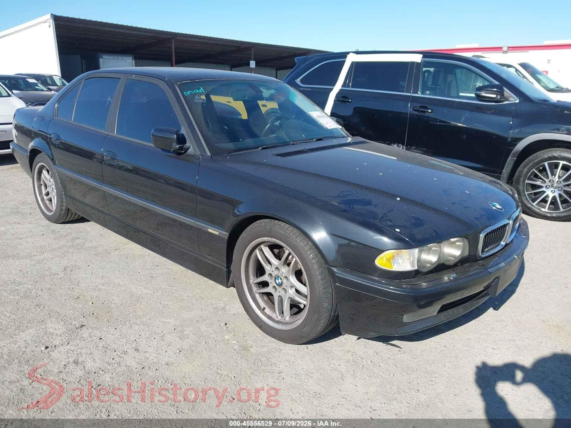 2001 BMW 740IA — VIN WBAGG83471DN84640