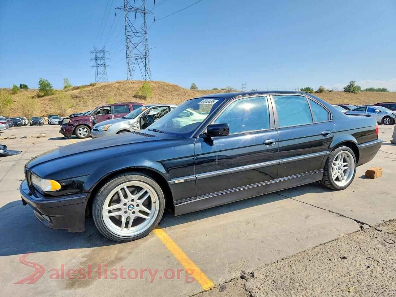 2000 BMW 7 SERIES — VIN WBAGG834XYDN80415