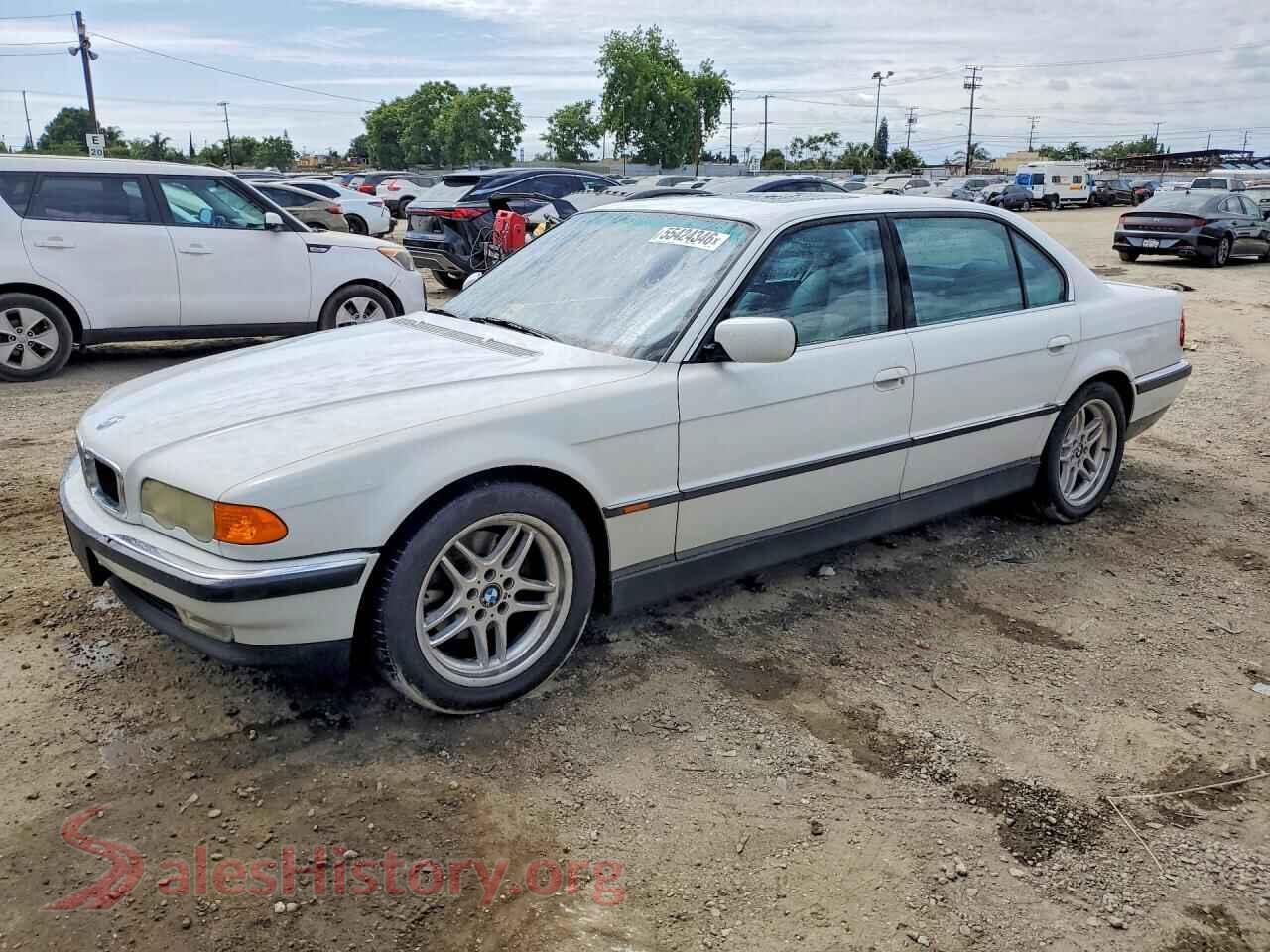 1999 BMW 7 SERIES — VIN WBAGH8338XDP03583