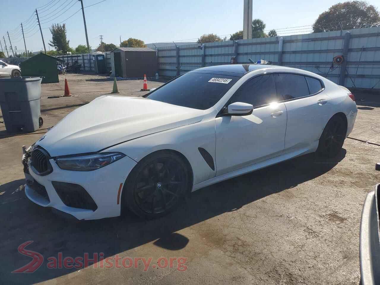 2022 BMW M8 — VIN WBAGV8C01NCJ74706