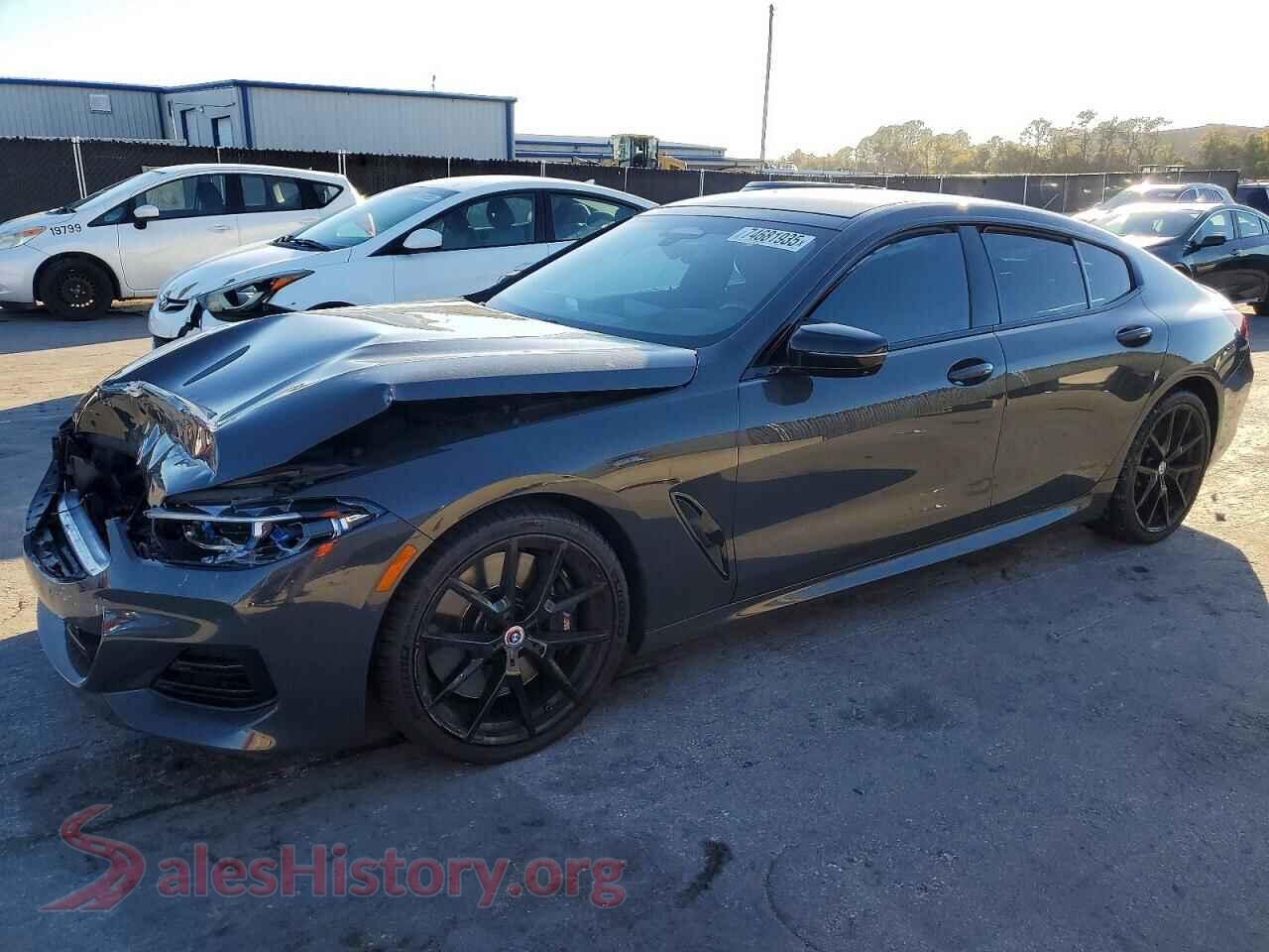 2023 BMW M8 — VIN WBAGV8C01PCK80611