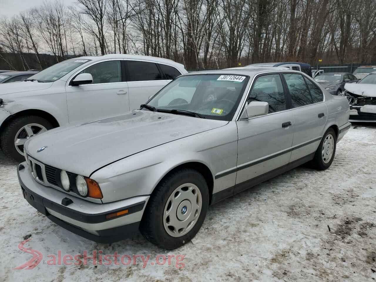 1991 BMW 5 SERIES — VIN WBAHD2310MBF72526